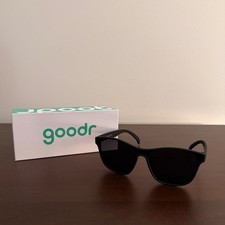 Goodr Polarized Sport Sunglasses NEW   VRG-BK-BK1-NR Black The Future is Void