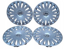 VW PASSAT B6 GOLF TOURAN SHARAN 2016 Radkappen Radblende Silber 3C0601147B OE