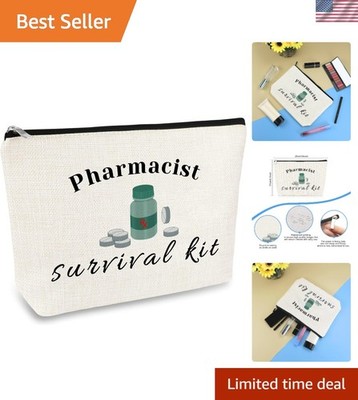 Charming Cosmetic Pouch for Pharmacy Graduates - Ideal for Makeup & Essentials