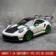 NOREV 1:18 Porsche 911 992 GT3 RS 2022, Alloy Full Open Car Model Gift