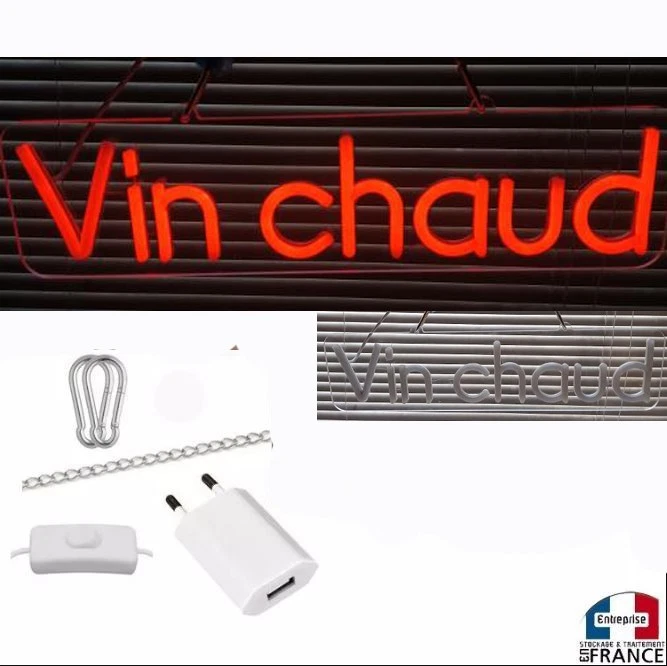 Panneau à leds pour vitrine