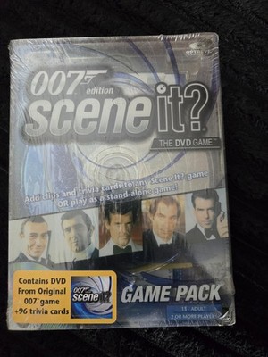 Screenlife Scene It? 007 Edition DVD Party Game with 96 Trivia Cards, 2005