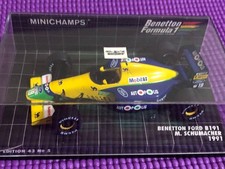 1/43 Minichamps Benetton Ford B191 M Schumacher 1991 Collectables 17+