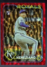2024 Topps Red Crackle Foil - Anthony Veneziano /199 Rookie RC #425
