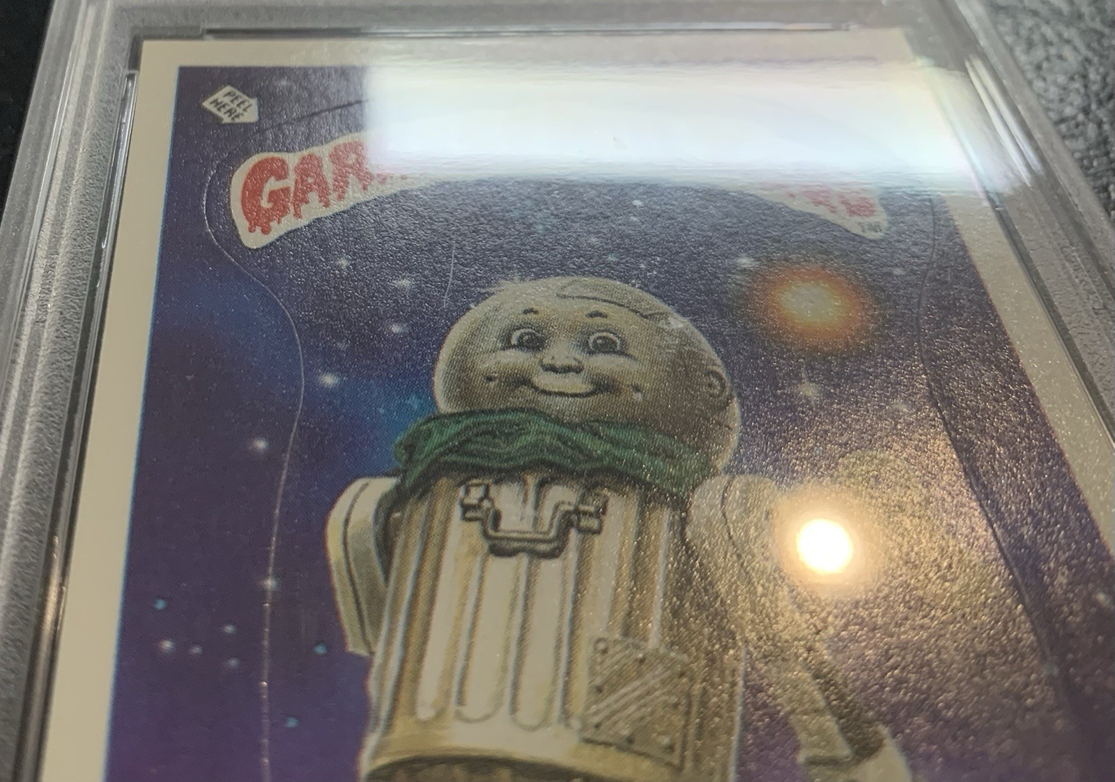 1985 Garbage Pail Kids OS1 Ashcan Andy 13a PSA 10 GEM MINT-RARE GLOSSY CARD! TWT view 7