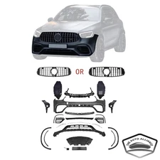 For 2016-2019 Mercedes Benz GLC350 GLC250 X253 To GLC 63 AMG Front Bumper Kit