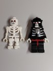 Lego Castle Fantasy Era Skeleton Warrior minifigures, two horses + Weapons L#550 — photo 8