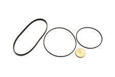 Kit Cinghie per SHARP RT-10 RT-10BK RT-10H RT-10HB Cassette Tape Deck Belt-Kit