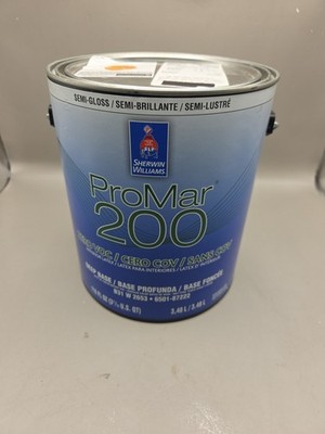 1 Gallon Sherwin Williams Promar 200 Interior Semi-Gloss Color 6377 Butterscotch