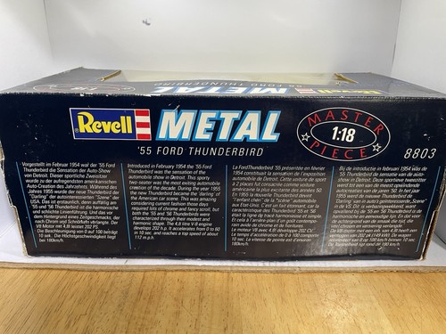 Revell Metal 55 Ford Thunderbird 1:18 Scale Yellow - Picture 15 of 15