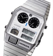 Orologio LIMITED Honda × CITIZEN ANA-DIGI TEMP modello Prelude bianco nuovo