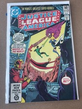 Justice League of America #199 DC Comics (1982) Bronze Age JLA Anti-Matter