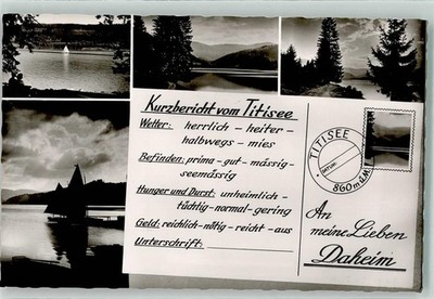 39585251 - 7820 Titisee Sailboat at Dusk Photographer Egon Steimer