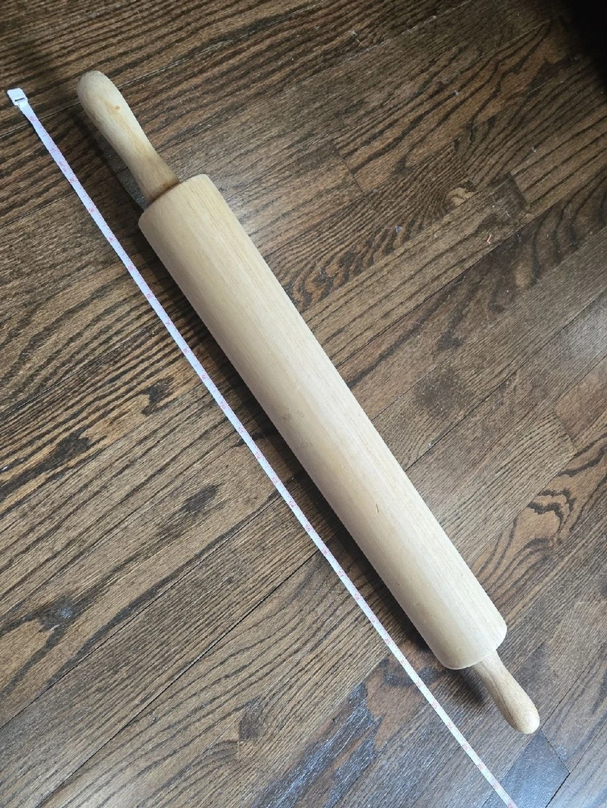 Extra Long Large 26 In Solid Wooden rolling pin
Opens in a new window or tab