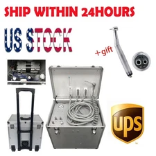 US Mobile Case Delivery Unit Air Compressor Suction 3 Way-Springe 4H 550W/CE