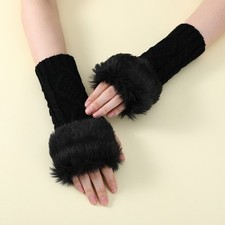 Gloves Mittens Convertible Winter Gloves For Women Warm Glove Windproof Elastic