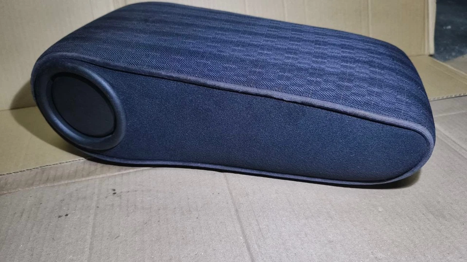 Mercedes-Benz W124 Sedan Wagon Coupe Front Left Seat Arm Rest Dark Blue OEM - Image 2 of 4