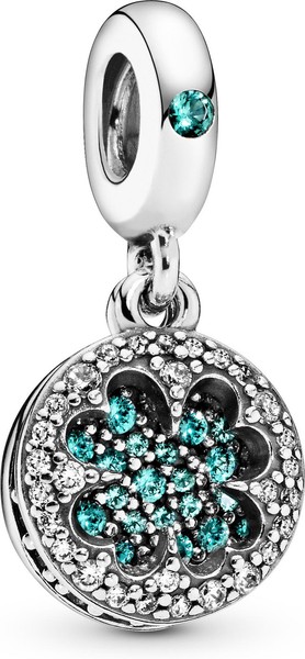 Pandora VierbläTtriges Kleeblatt Charm-AnhäNger 797906NRGMX AnhäNger-image