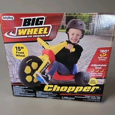 New KIDS Big Wheel Chopper Low-Riding Tricycle Adjustable Seat Ages 3 