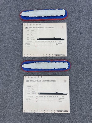 Victory at Sea Shokaku-Class Aircraft Carrier Japanese Warlord Games Lot of 2