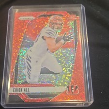Panini 2024 Prizm Erick All Red Sparkle Rookie #333 Bengals Football NFL