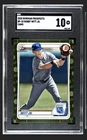 2020 Bowman Prospects Bobby Witt Jr. #BP-25 Camo 1st SGC 10 Gem Mint KC Royals