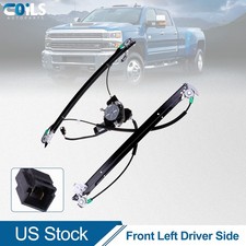 For 2001-2003 Chrysler Town And Country Front Driver Window Regulator With Motor