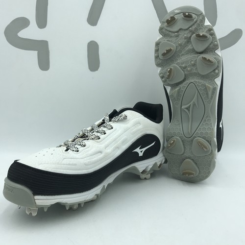 Crampons femme Mizuno Fastpitch Softball Spike crampons métal lacets doucement utilisés - Photo 13/15