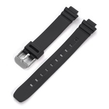 For Casio LA-20WH Special Strap Wrist Convex Opening 10MM 1.5mm Thickness Band