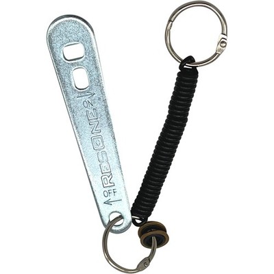 Metal Medical Oxygen Cylinder Wrench with Bungee Cord 2 Yoke Washers Heavy Duty