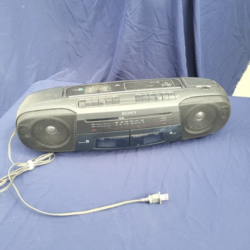 Sony Radio Cassette-Corder CFS-W318 Boom Box Vintage Blaster Working