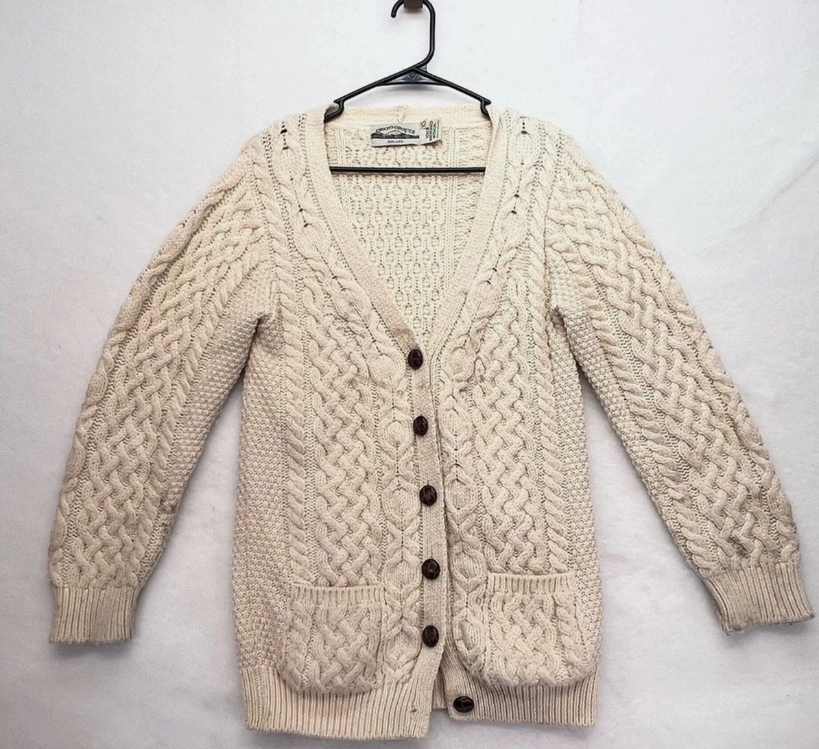 aran cardigan products for sale | eBay