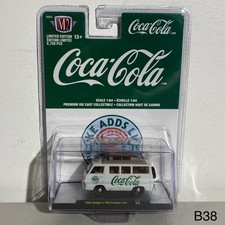 1965 DODGE A-100 CAMPER VAN 2022 CASTLINE M2 MACHINES COCA-COLA 1:64 Nuovo!