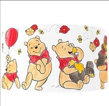 1 inch 1 yard Pooh friends cartoon Printed Grosgrain craft Ribbon 1238274