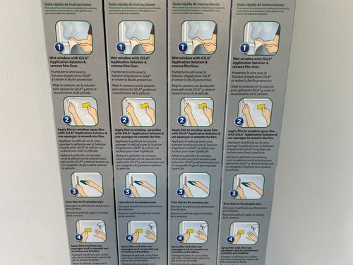 4 Gila Light Heat Control Window Film 3' x 15' UV Block Energy Saver Tint Film - Picture 9 of 11