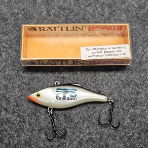 Leurre Vintage Rapala Red Man Avec CD-ROM – Publicité Tabac – Boîte D'origine