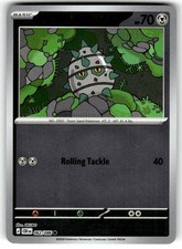 Pokemon ME04: Chaos Rising Card #62 Ferroseed Reverse Foil