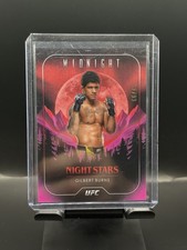 2024 Topps Midnight UFC - Night Stars Gilbert Burns #NS-9 Twilight /99