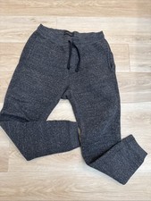 Wings + Horns Cabin Fleece Heavy Joggers Dark Grey Made In Canada, Size L