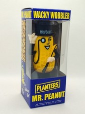 Funko Wacky Wobbler - Planters - Mr. Peanut Bobblehead Figure Toy - New in Box