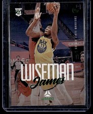 JAMES WISEMAN 2020-21 PANINI CHRONICLES LUMINANCE GREEN RC GOLDEN STATE WARRIORS