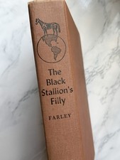 The Black Stallion's Filly by Walter Farley (1952) Second Printing Vintage HC