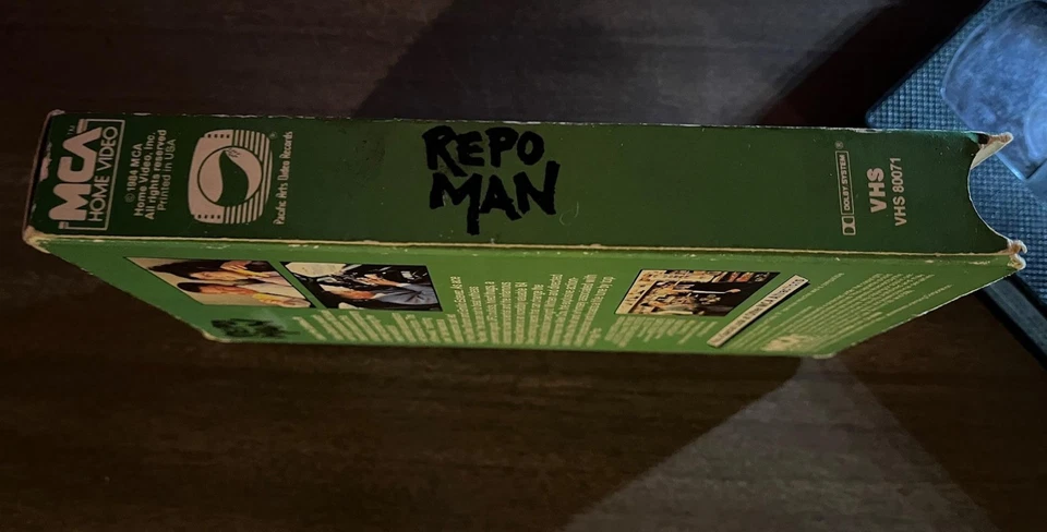 Repo Man VHS 1984 MCA Home Video 1st Release Cult Classic Punk Rock Alex Cox - Image 4 of 4
