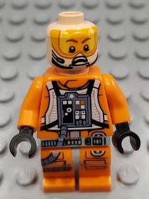 Rare Star Wars Lego Set (Build Your Own Adventure) Y-Wing Fighter And Pilot Only