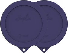 Sophico 2 Cup round Silicone Storage Cover Lids Replacement for Anchor Hocking a