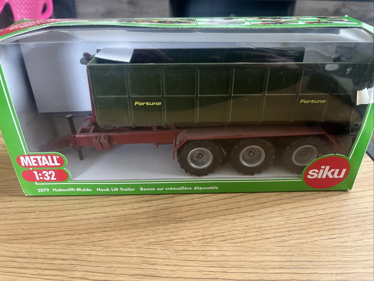 Miniature SIKU 2866 – Remorque Benne Agricole – Série Farmer 1/32 – Occasion