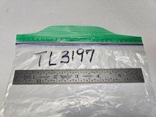 VTG LUFKIN RULE CO. 2204R 6" TEMPERED STEEL RULE USA TL3197 