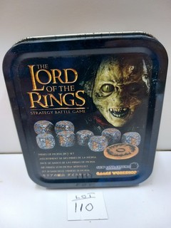Games Workshop Warhammer LOTR Hobbit Mines of Moria Dice Set OOP