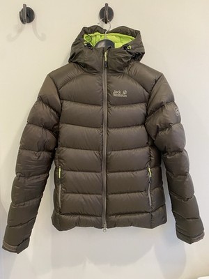 Jack Wolfskin Women s 700 Down Fill Jacket Size Small Brown Exterior
