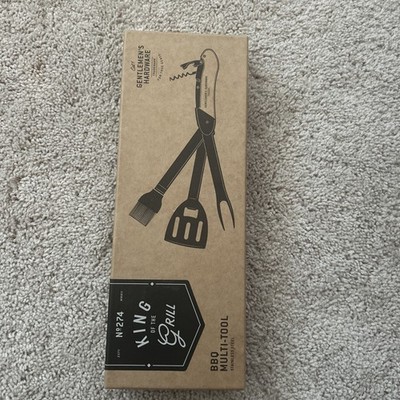 King of The Grill No 247 BBQ Multi-tool Set Gentlemen s Hardware New